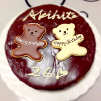 お誕生日ケーキ ザッハトルテ|aiさん