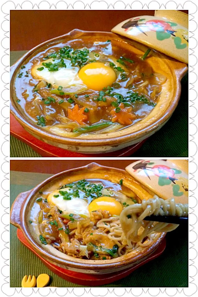 Snapdishの料理写真:Buckwheat curry❗カレー南蛮蕎麦|🌈Ami🍻さん