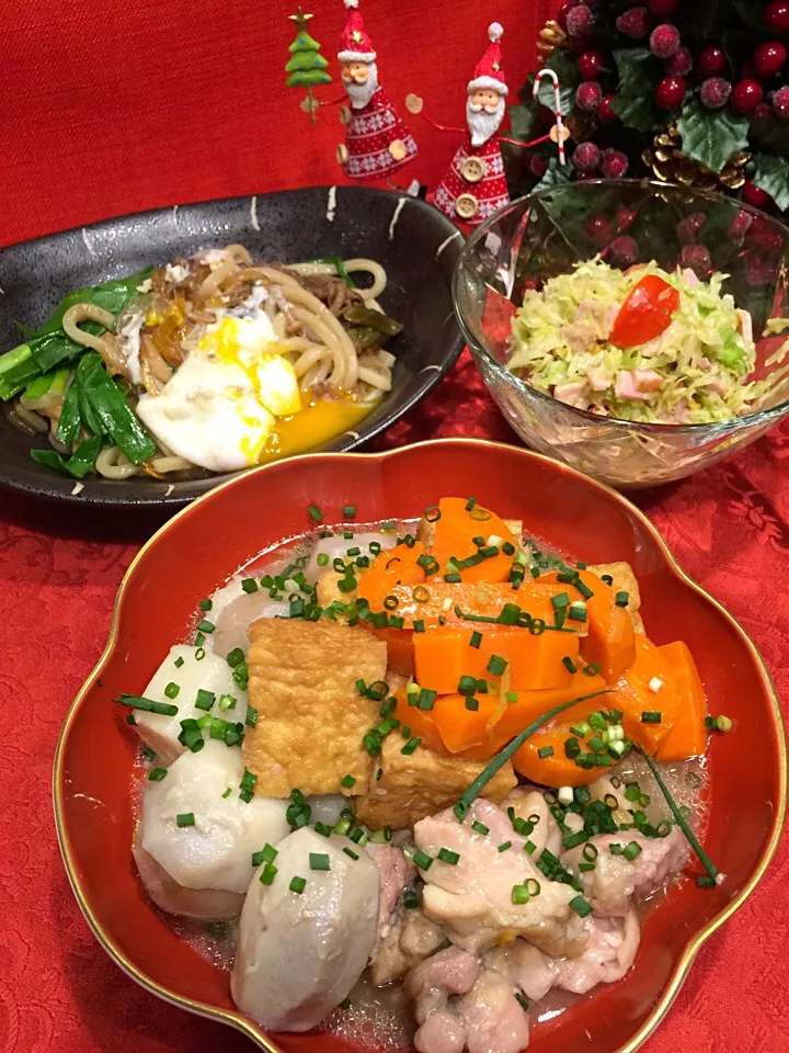 里芋と鶏肉の煮物・等|みなさん