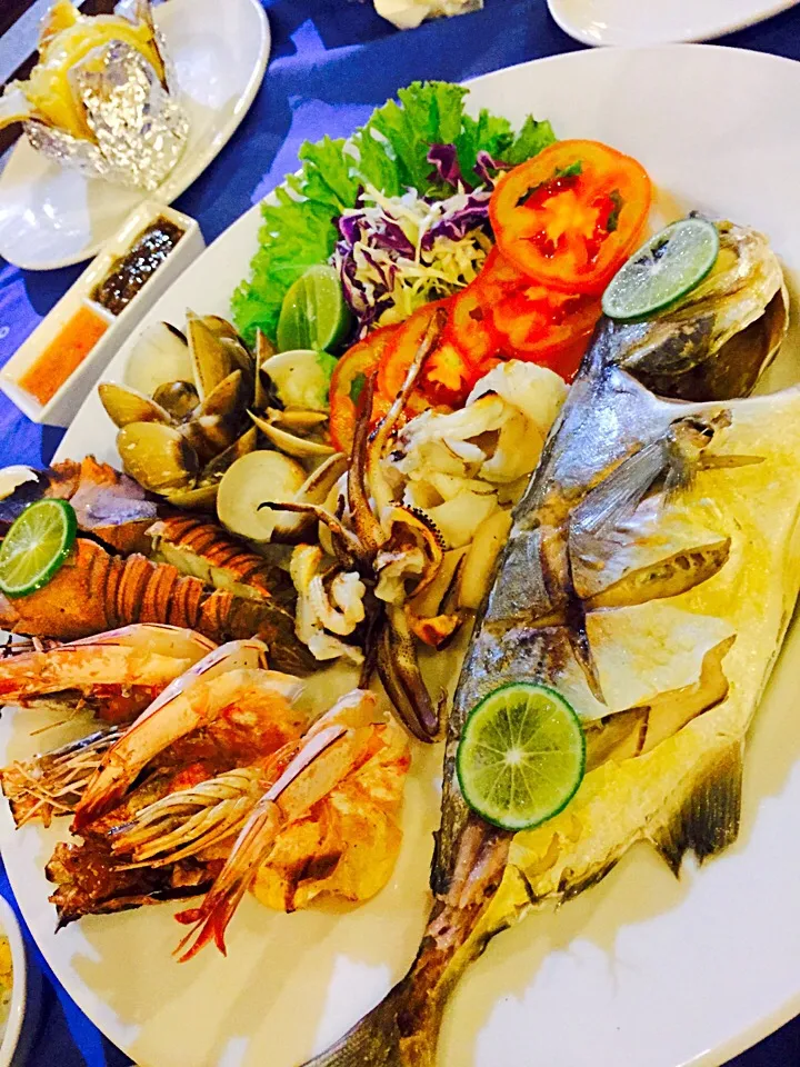 BBQ Seafood @ Krabi, Thailand|Queenさん