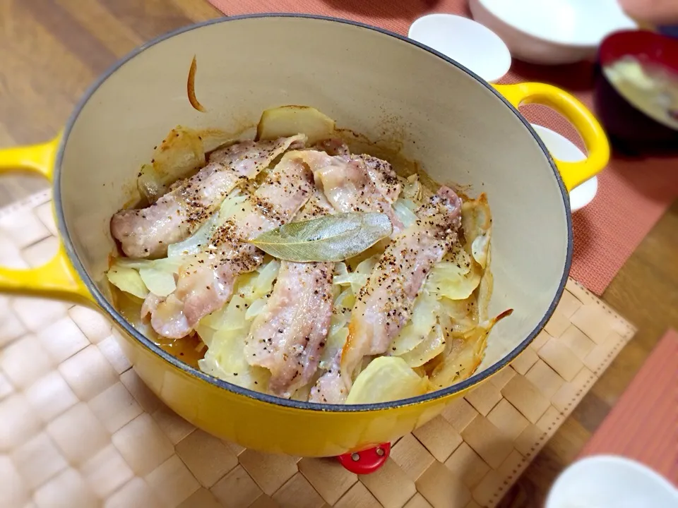 じゃがいもと豚肉の重ね焼き|ゆき☆さん