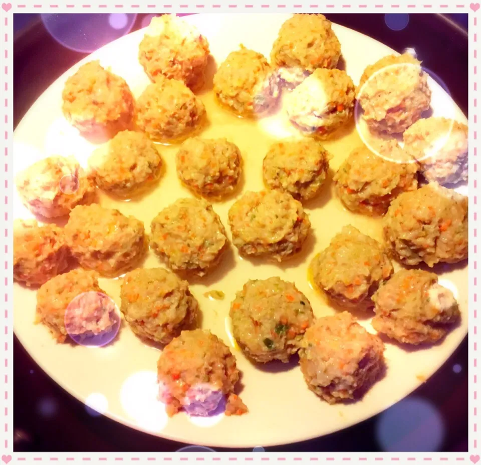 Pork ball with celery and carrot|Emilyさん