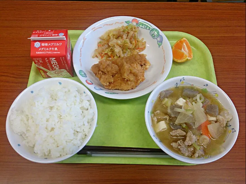 Snapdishの料理写真:中学校の給食(野田市英語教育プロジェクト)|Itaruさん