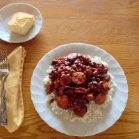 Snapdishの料理写真:Red Beans and Rice http://www.csrafamily.com/red-beans-rice/|Amanda Pair Kingさん