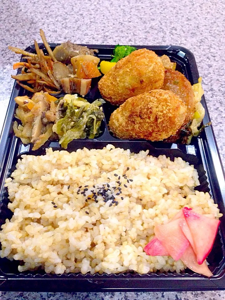 Snapdishの料理写真:一汁一菜弁当|Misa Miyoshiさん