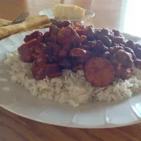 Snapdishの料理写真:Red Beans and Rice http://www.csrafamily.com/red-beans-rice/|Amanda Pair Kingさん