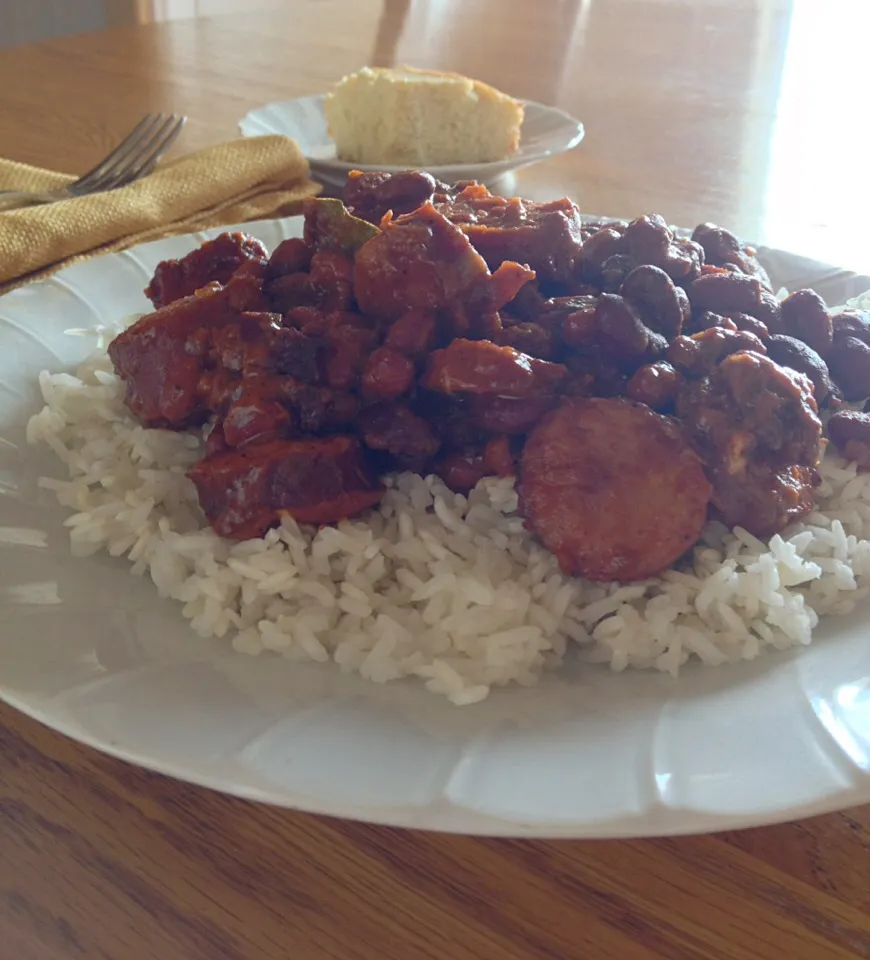 Red Beans and Rice http://www.csrafamily.com/red-beans-rice/|Amanda Pair Kingさん