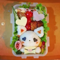 Snapdishの料理写真:めろめろ猫ちゃん弁当♡