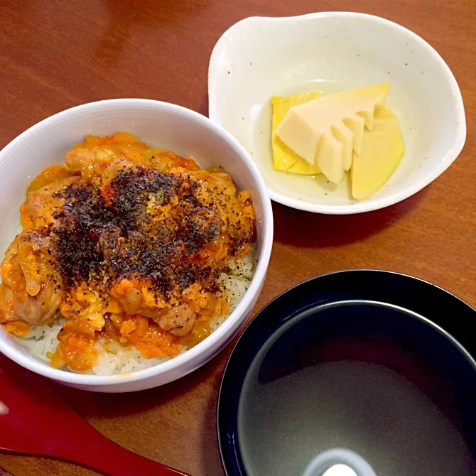 冬休み初日・親子丼|リンコさん