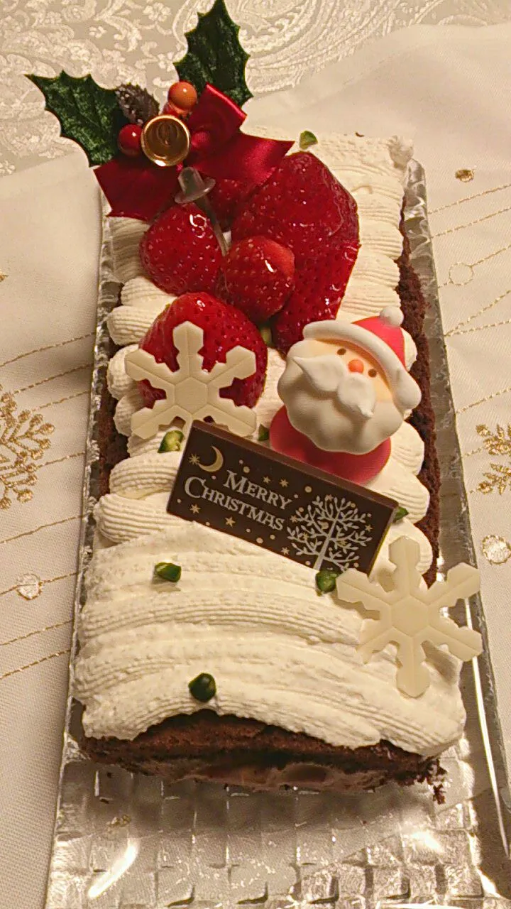 Snapdishの料理写真:クリスマスケーキ♪|Masuda Masakoさん