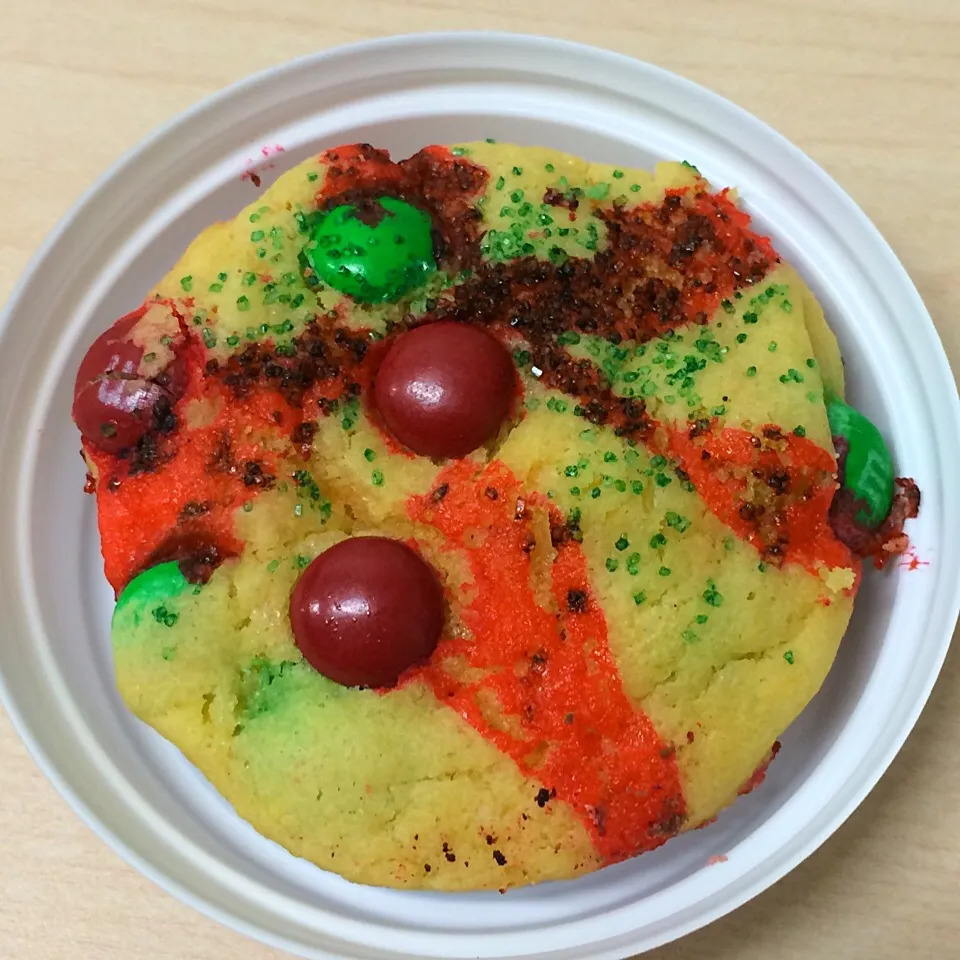 Homemade M&M Christmas cookies|Larkspurさん