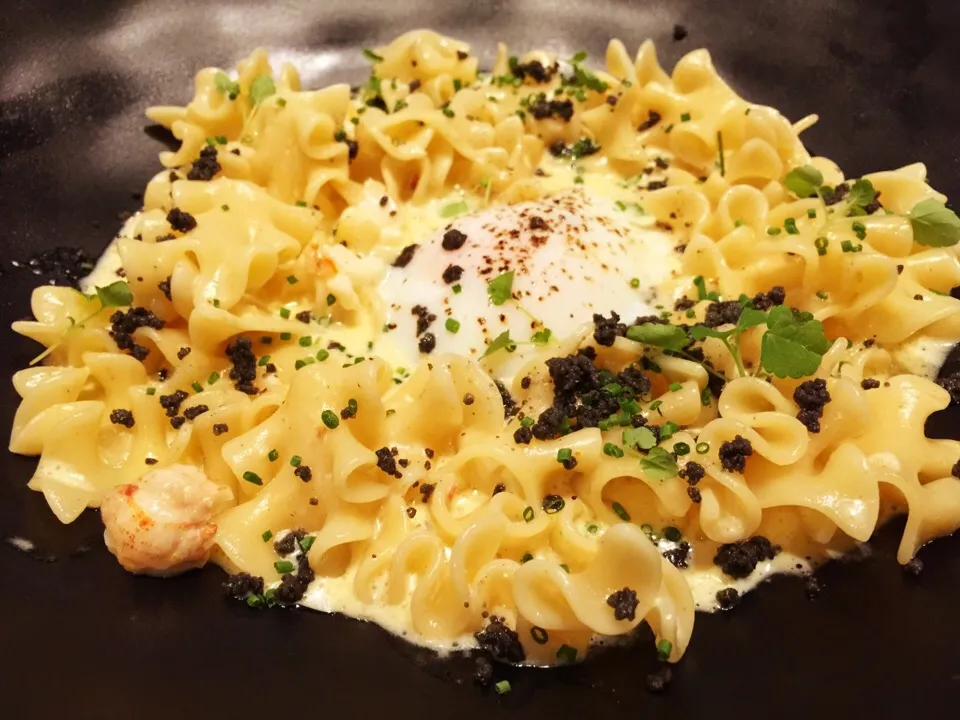 Smoked uni carbonara|Amanda Hwangさん