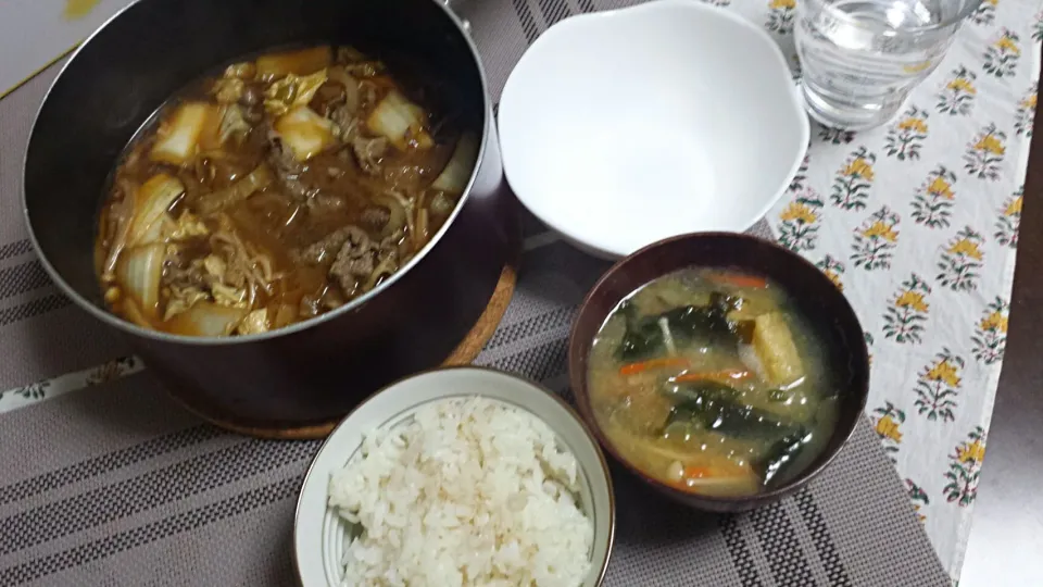 牛すき焼き鍋～♪|三宅章人  Akihito Miyakeさん