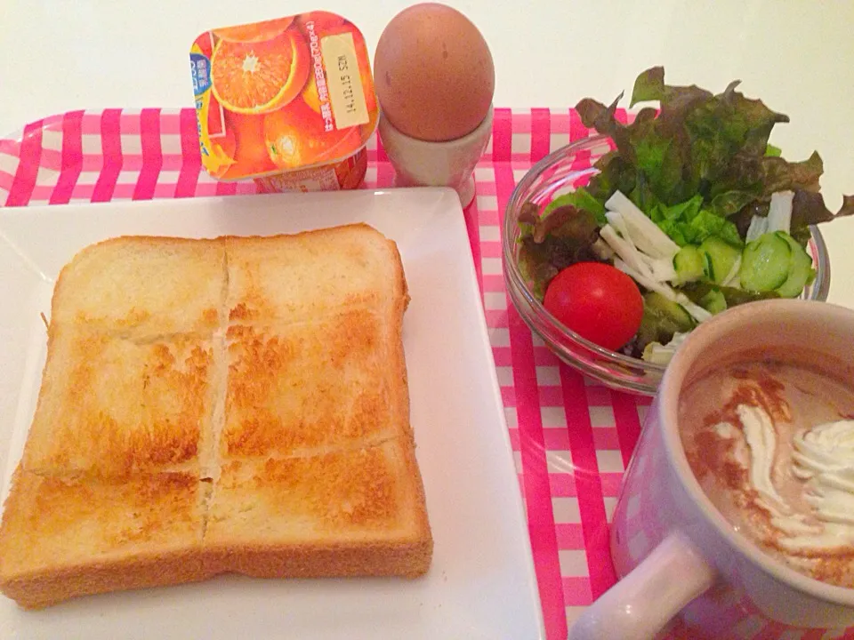 今日の朝ご飯(^^)|ちゃたままさん