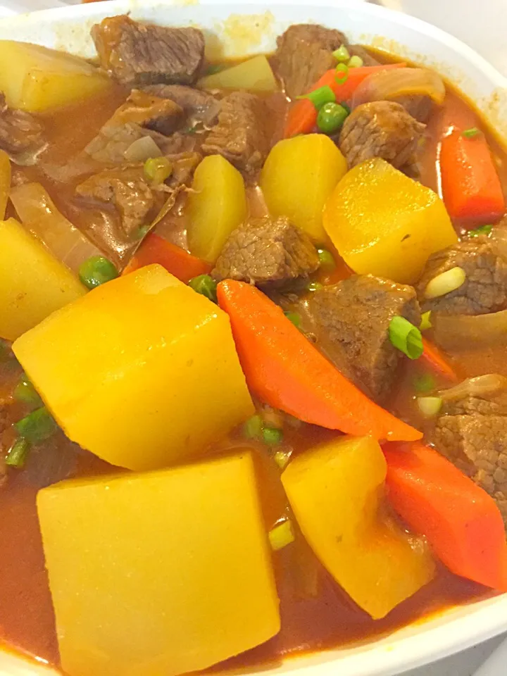 Snapdishの料理写真:Beef afritada|jennyさん