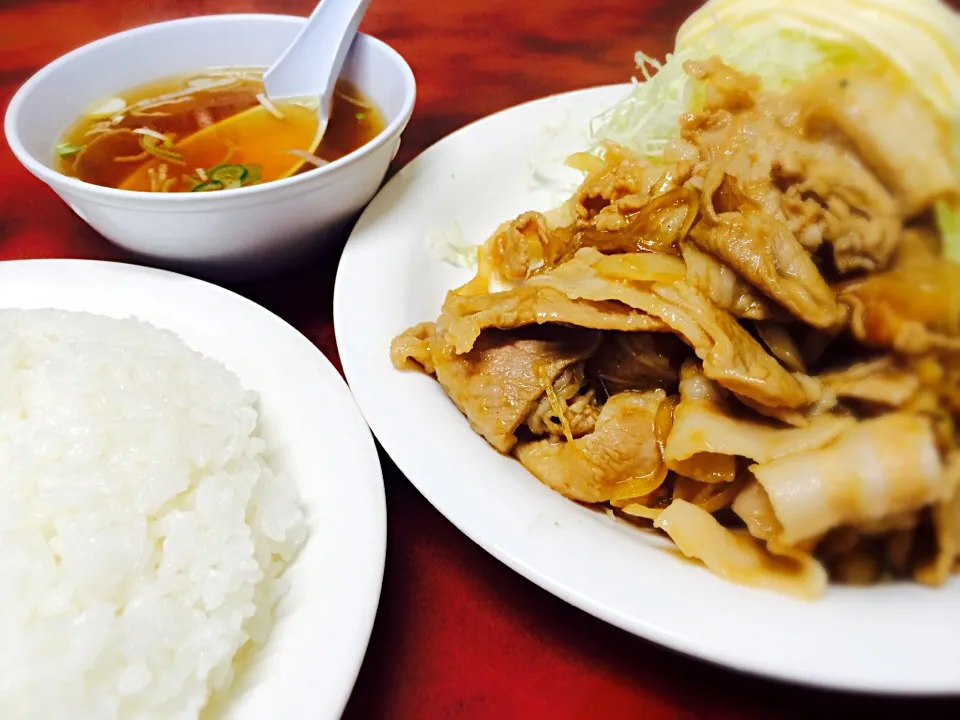 豚の生姜焼き定食|shiottyさん