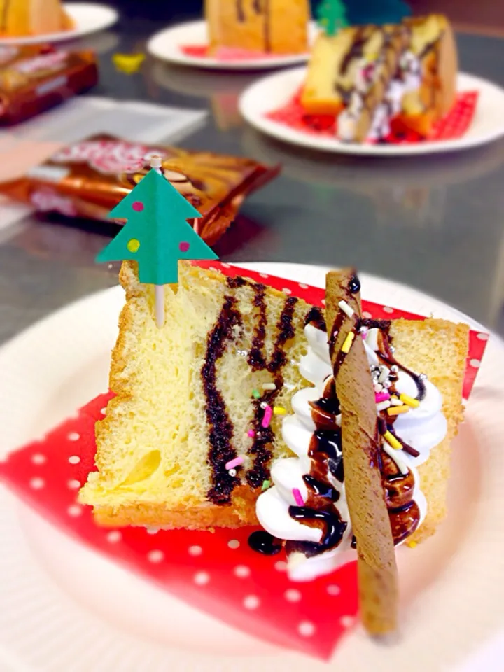 Snapdishの料理写真:クリスマスケーキ|美香さん