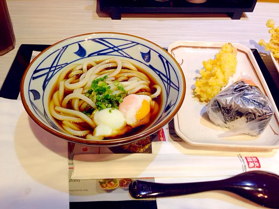 Ontama Bukkake Udon by Marugame Seimen.|msaprileeさん