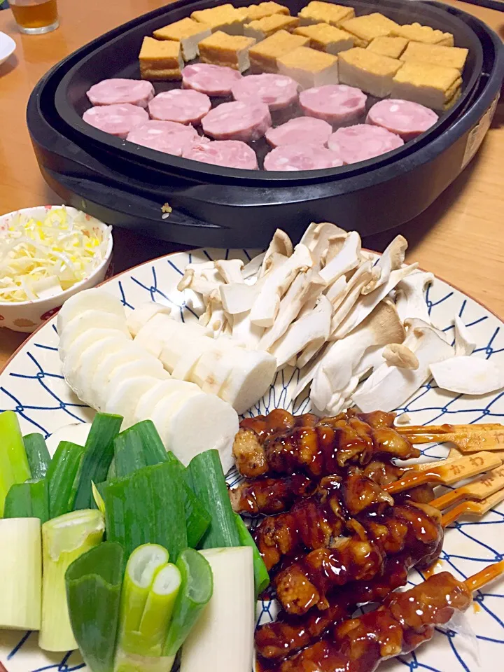 あるもの焼き焼き夕飯♪(＾∀＾)|ふみぃさん