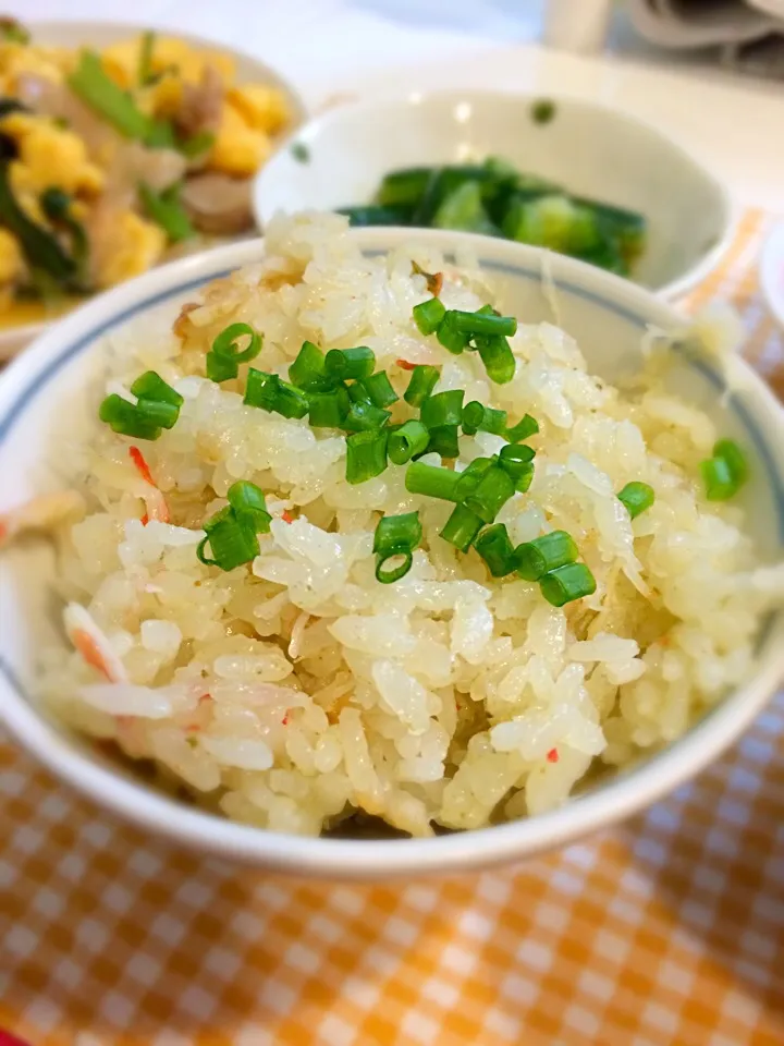 カニの炊き込み御飯☆|まぁたんさん