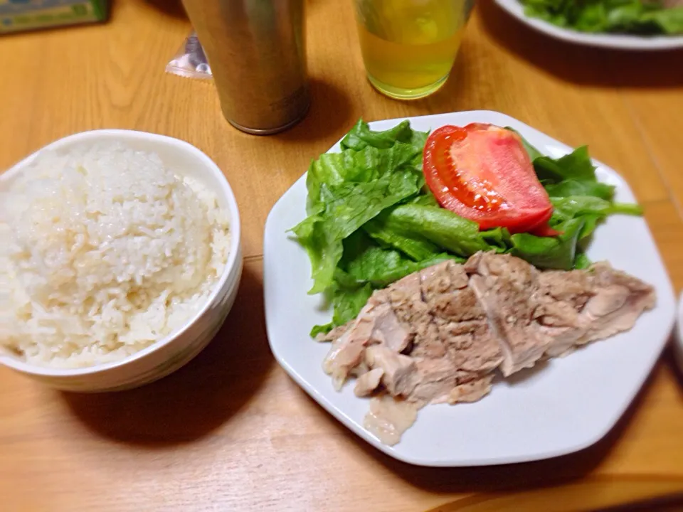 Snapdishの料理写真:シンガポールチキンライス|せるさん