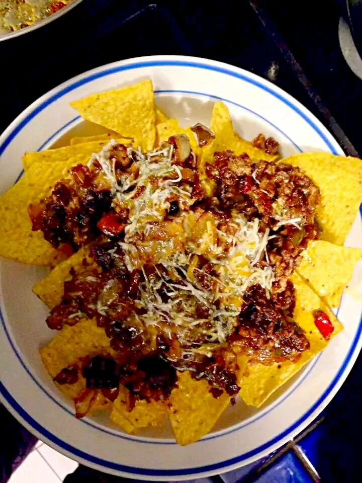 homemade nachos|mitchellさん