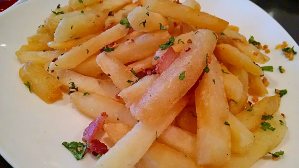 bacon french fries :)|Jessicaさん