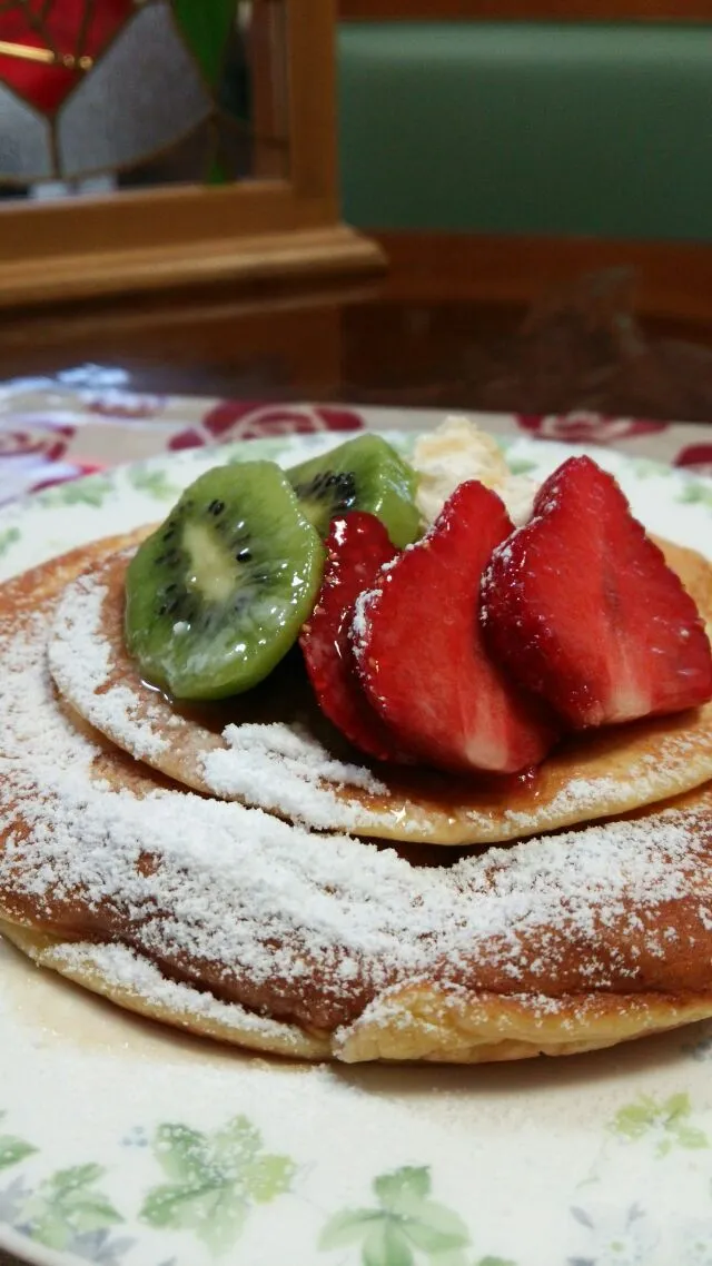 🍓ホットケーキ🍓～《桑名もち小麦》と《あやひかり》で～|Mihoさん