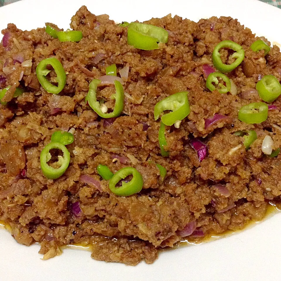 Snapdishの料理写真:Pork Sisig ala Belle|ChefNurseBelleさん