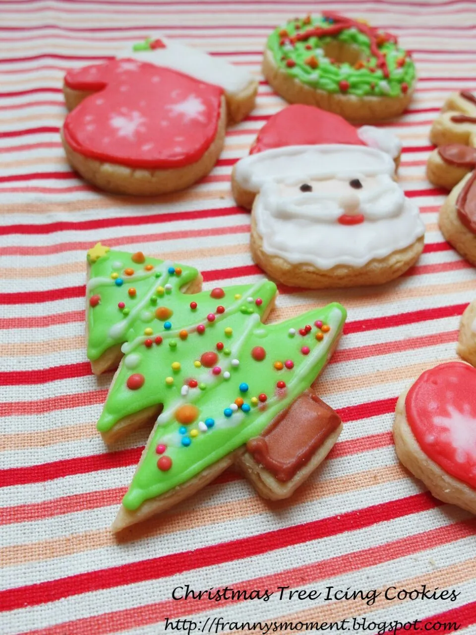 Christmas tree icing cookies
jingle bell , jingle bell..........|Frannyさん