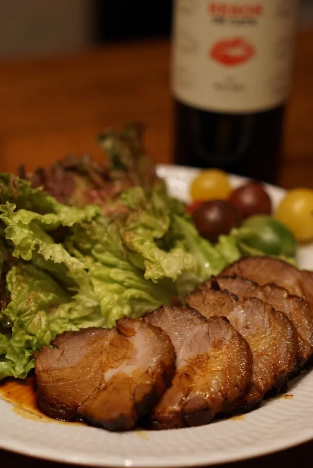 肉のたかさごの焼き豚♪|てつやさん