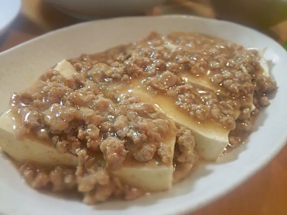 豆腐煮込み♪鶏挽き肉&生姜の餡で～|Miyuki  Nishimuraさん