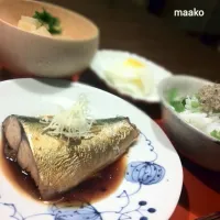 Snapdishの料理写真:さば煮*定食スタイルで|maakoさん