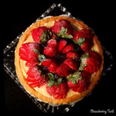 「「ネオナチュレ」バター置き換えに♪」を使ってみたSnapdishの料理・レシピ写真:🍓strawberry tart🍓