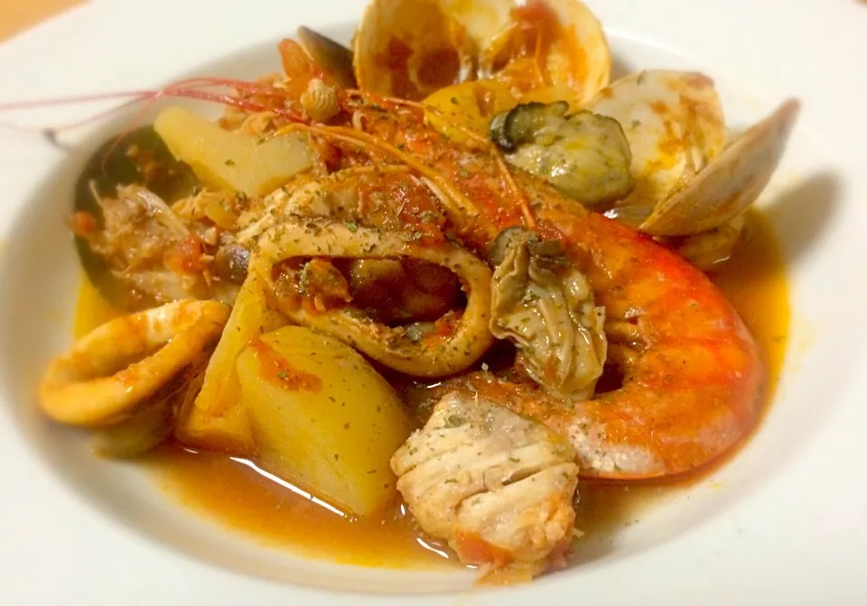 Bouillabaisse for dinner|Masakiさん