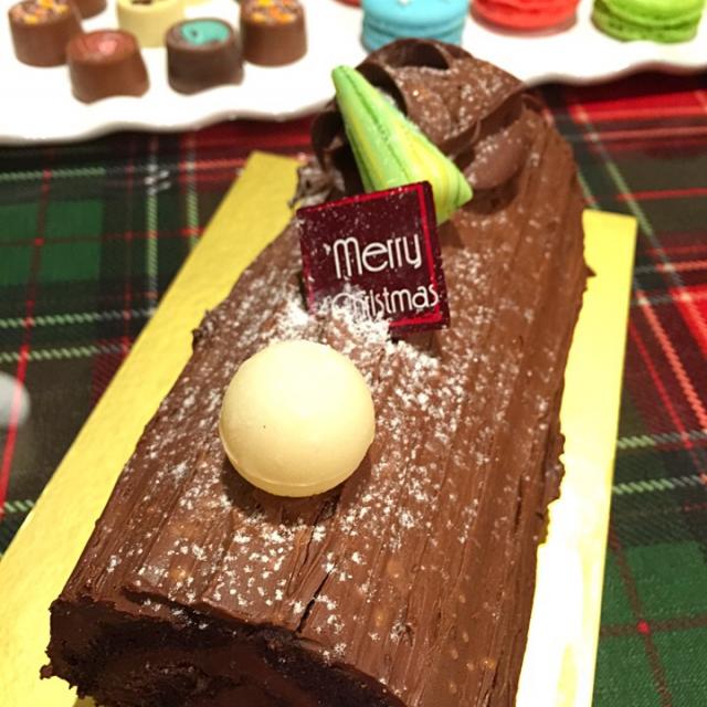Chocolate Fudge log cake/chef baobao from Singapore Snapdish[スナップ