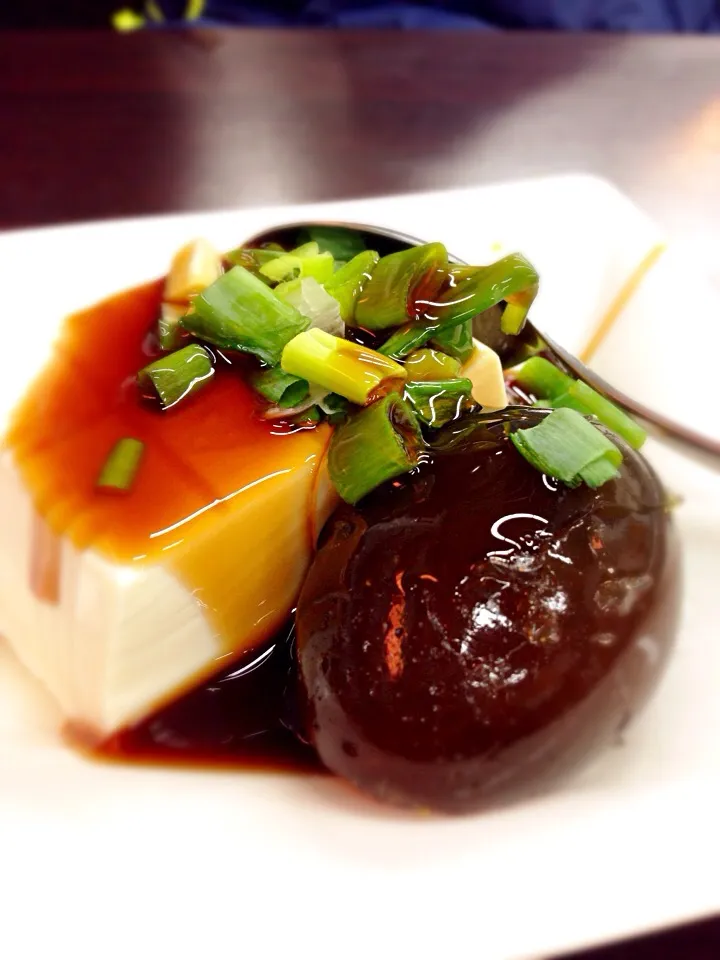 Preserved Egg & Tofu|Sam: photos by iPhoneさん