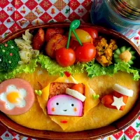 今日の息子のお弁当2014/12/22