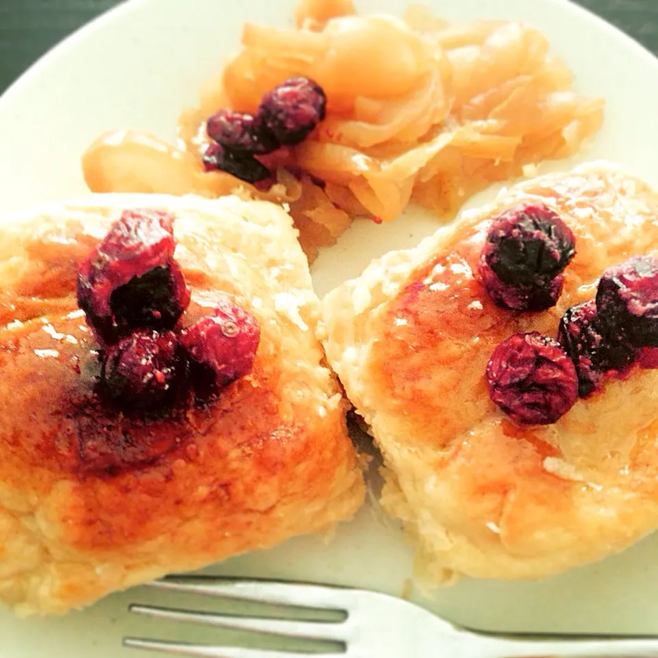 Sugar coated Homemade Bread with cranberries|Seagrapesさん