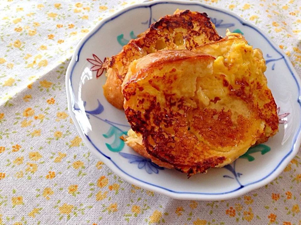 フランスパンdeフレンチトースト♪|ごっちさん