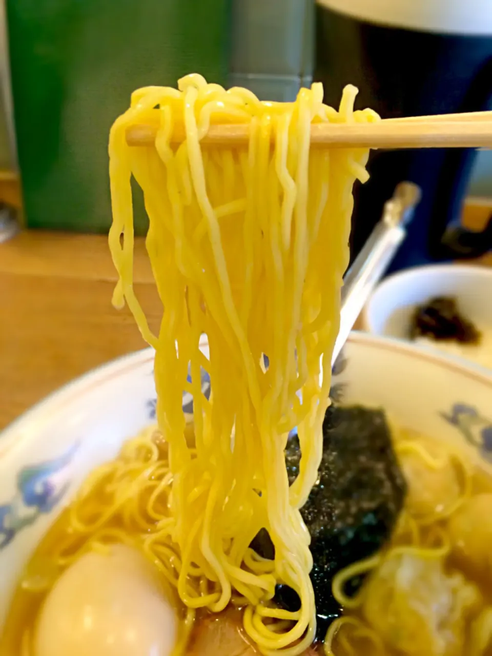 Snapdishの料理写真:松波ラーメン店の麺|morimi32さん