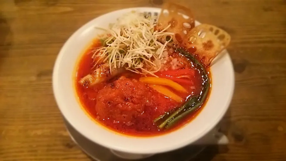 チリトマトらぁ麺|麺's食堂粋蓮さん