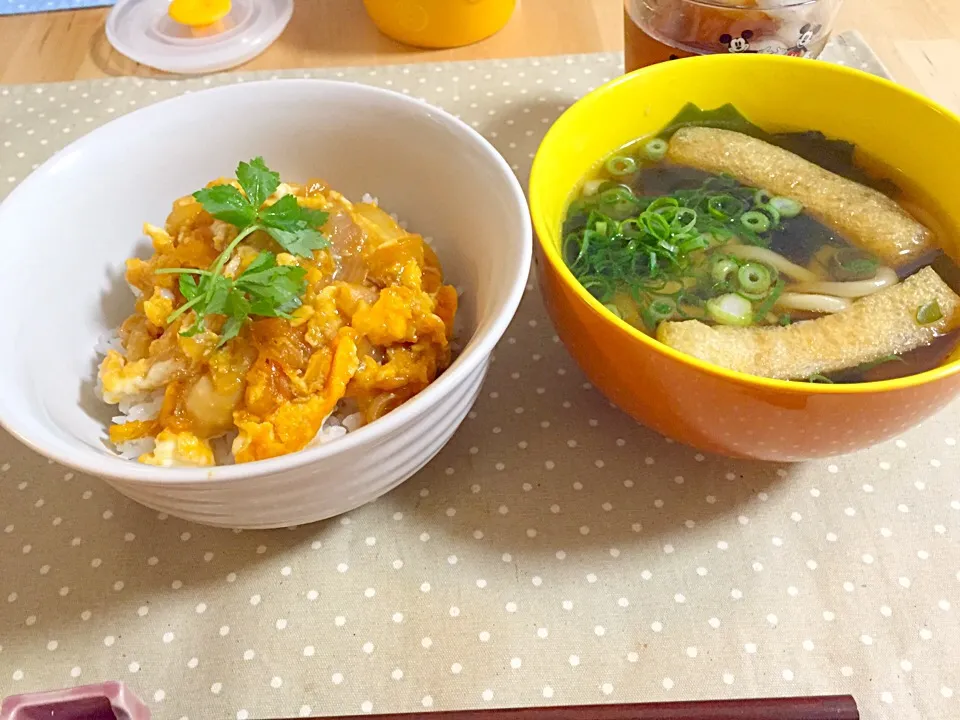 親子丼 うどん|あやかさん