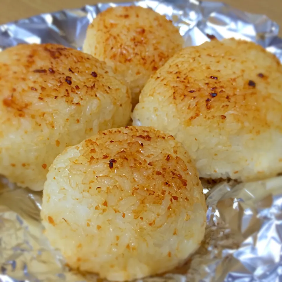 焼きおにぎり🍙|しろくまもんさん