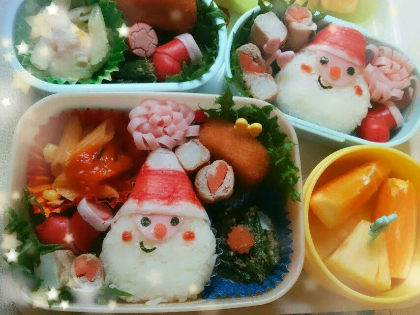 クリスマスだし(*≧∀≦*)サンタクロース弁当～🎄✨|yokoさん