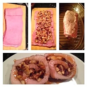 Apple & cranberry stuffed pork loin|ernest ristiさん