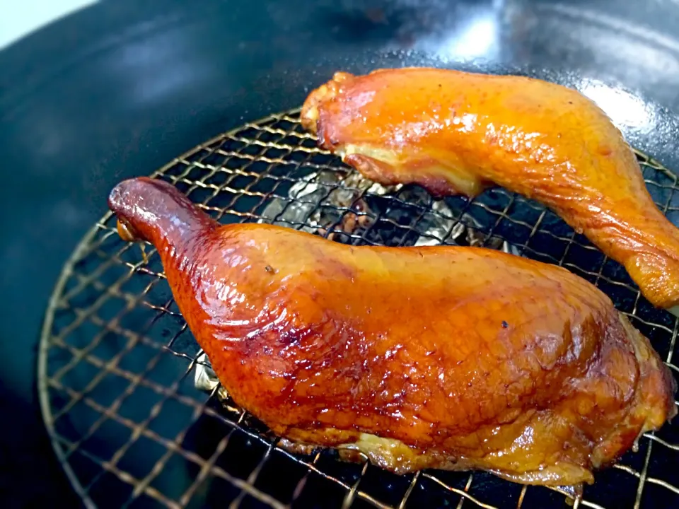 チキンの燻製（スモークチキン）|まぎーさん