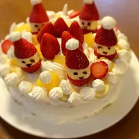 Snapdishの料理写真:🎂クリスマスケーキ🎄|さりーさん