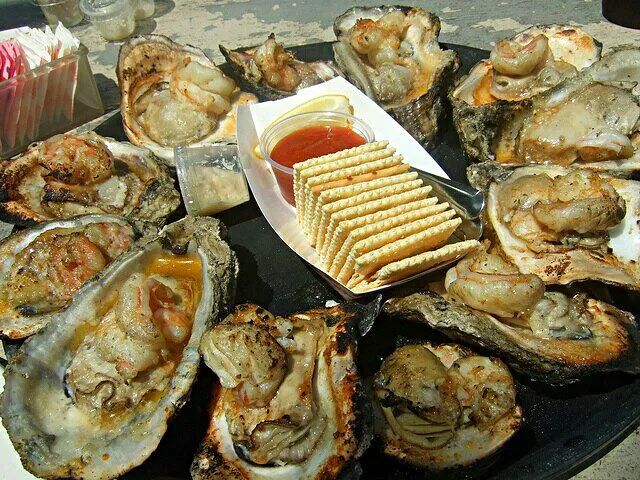 I ❤ Oysters #Seafood Roasted Oysters  at the  Seafood Chest #Main dish ❤❤❤|Alisha GodsglamGirl Matthewsさん