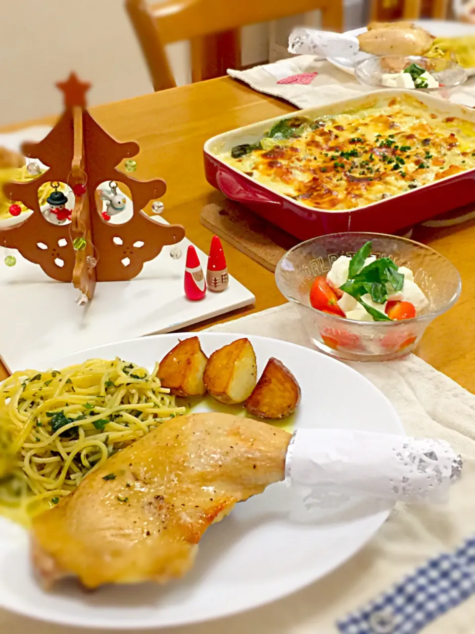 Snapdishの料理写真:ちょっと早めのクリスマス|terryroyalsさん